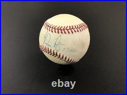 Nolan Ryan Signed & Inscribed 5714K Baseball Texas Rangers Autographed PSA COA