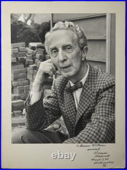 Norman Rockwell Inscribed Photograph Mount Signed 03/17/1968