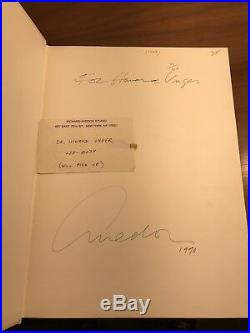 Nothing Personal Richard Avedon 1964 1st Ed Autographed Signed By Avedon RARE