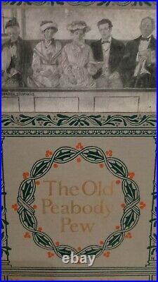 Old Peabody Pew SIGNED by Kate Douglas Wiggin 1907 Illustrated Christmas Romance