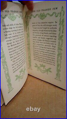 Old Peabody Pew SIGNED by Kate Douglas Wiggin 1907 Illustrated Christmas Romance