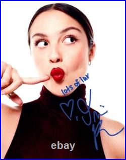 Olivia Rodrigo Inscribed Signed Autographed Photo Authentic 8X10 COA