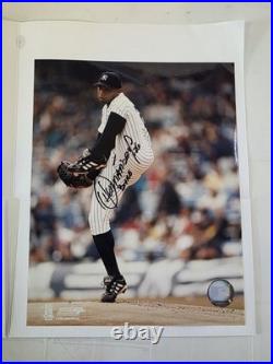 Orlando El Duque Hernandez Signed Yankees 8x10 Photo MLB Hologram Inscribed