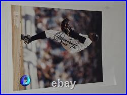 Orlando El Duque Hernandez Signed Yankees 8x10 Photo MLB Hologram Inscribed