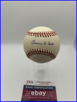 Ozzie Smith Signed Baseball Full Name Inscribed Autograph JSA Certified Auto
