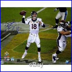 PEYTON MANNING Autographed / Inscribed SB 50 Champs 16 x 20 Photograph STEINER