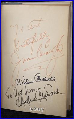 Paid Movie Cast Inscribed Book Signed With Co-signers