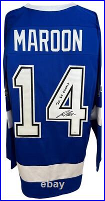 Pat Maroon autographed signed inscribed jersey Tampa Bay Lightning JSA COA Pat Maroon autographed signed inscribed jersey Tampa Bay Lightning JSA COA