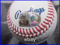 Patrick Bailey autographed signed inscribed Rawlings OML baseball Guardians MLB