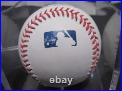 Patrick Bailey autographed signed inscribed Rawlings OML baseball Guardians MLB