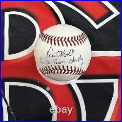 Paul O'Neill Signed OMLB Baseball Inscribed NY Yankees Autographed Steiner