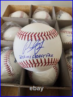 Paul Skenes Autographed Baseball Inscribed 2023 #1 Draft Pick MLB COA LSU Pirate Paul Skenes Autographed Baseball Inscribed 2023 #1 Draft Pick MLB COA LSU Pirate