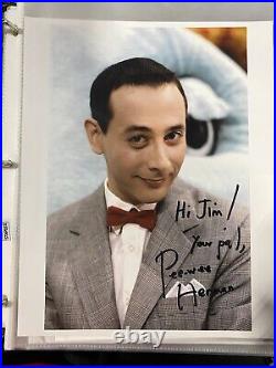 Pee Wee Herman SIGNED PHOTO 8x10 Paul Reubens Autograph Inscribed