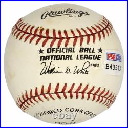 Pee Wee Reese Signed and Inscribed baseball PSA/DNA Certified
