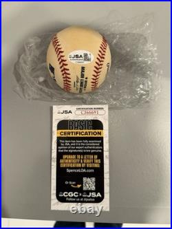 Pete Rose Signed Baseball Inscribed 1963 ROY JSA COA Perfect Autograph