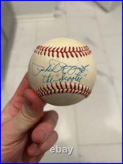 Phil Rizzuto Signed Baseball The Scooter Inscribed Auto JSA Certified Autograph