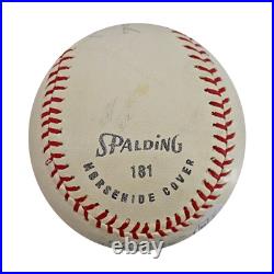 Pie Traynor Pirates Autograph Signed Inscribed Official Baseball (JSA COA)