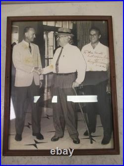 President Harry S. Truman Signed Autographed Inscribed Photo Dated 1963 Vintage