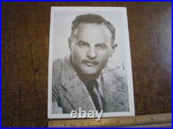 Producer Darryl F. Zanuck (all About Eve) Autograph Photograph Signed Inscribed
