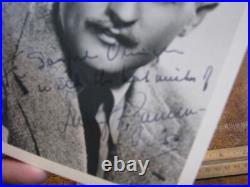Producer Darryl F. Zanuck (all About Eve) Autograph Photograph Signed Inscribed