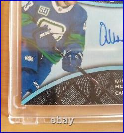 Quinn Hughes The Cup Rookie Logo Autographed Booklet 3/3 with Inscribed 43