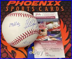 RANDY AROZARENA Signed Multi Inscribed Autograph Official MLB Baseball JSA Auto