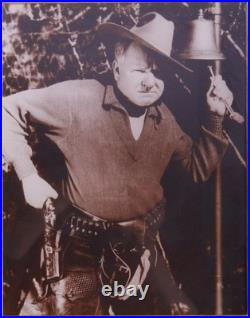 RARE 1911 SIGNED W. C. Fields Autographed Original Caricature & Photo Display COA