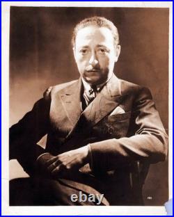 RARE Jascha Heifetz SIGNED AUTOGRAPH INSCRIBED PORTRAIT 1930s ORIG PHOTO MA46