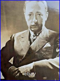 RARE Jascha Heifetz SIGNED AUTOGRAPH INSCRIBED PORTRAIT 1930s ORIG PHOTO MA46