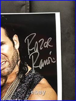 RAZOR RAMON INSCRIBED 2X 16x20 Signed Autograph Photo Scott Hall WWF WWE Rare