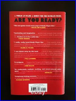 READY PLAYER ONE, 1st Edition/ 1st Printing Signed/ Inscribed