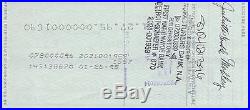 ROSA PARKS Autographed Inscribed Signed Check Document Civil Rights NAACP