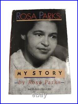 ROSA PARKS My Story 1st Edition Autographed Signed Inscribed Civil Rights book