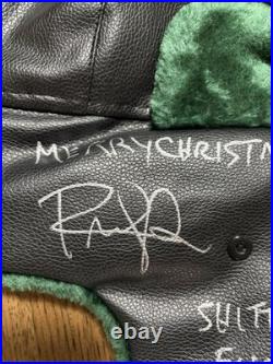 Randy Quaid Christmas Vacation Autographed Signed Hat 3x Inscribed Shi%$ Full