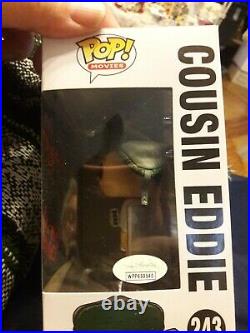 Randy Quaid Signed LAMPOON'S CHRISTMAS VACATION POP Inscribed COUSIN EDDIE JSA