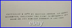 Rare Signed Fantasy Sketches by Maurice Sendak 1st First Edition First Printing
