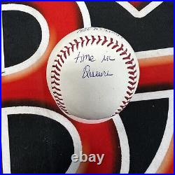 Ray Knight Signed New York Mets Inscribed OMLB Autographed Steiner CX