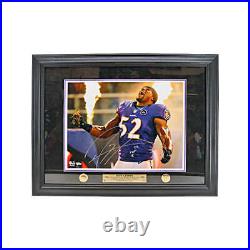 Ray Lewis Ravens Autographed Inscribed Framed 16x20 Photo Mint LE #2/52 Fanatics