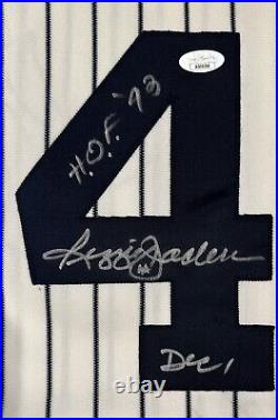 Reggie Jackson Autograph Signed Multi Inscribed Yankees Baseball Jersey JSA