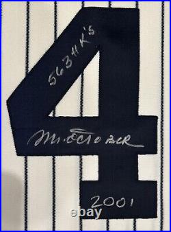 Reggie Jackson Autograph Signed Multi Inscribed Yankees Baseball Jersey JSA