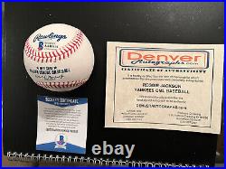 Reggie Jackson Baseball BAS COA Autographed ROMLB Inscribed 563