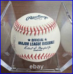 Reggie Jackson Signed Autographed Inscribed Rawlings OML Baseball JSA