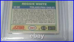 Reggie White Inscribed On Card HOF Auto PSA/DNA Cert