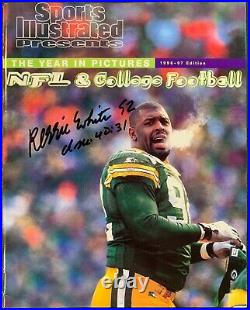 Reggie White Packers Signed Sports Illustrated Autographed Inscribed JSA Eagles