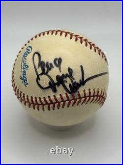 Rev. Jesse Jackson Signed ROAL Baseball Autographed JSA COA Inscribed Peace