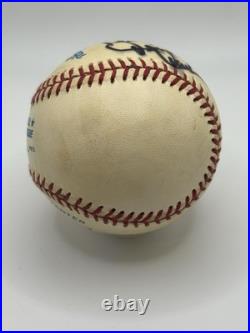 Rev. Jesse Jackson Signed ROAL Baseball Autographed JSA COA Inscribed Peace