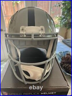 Rich Gannon Signed Autographed Raiders Flash Rep Helmet MVP Inscribed Beckett