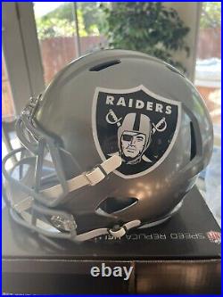 Rich Gannon Signed Autographed Raiders Flash Rep Helmet MVP Inscribed Beckett