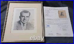 Richard Nixon Inscribed/Signed Framed Photo To Ambassador Henry J. Taylor