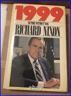 Richard Nixon President Signed book 1999 Inscribed